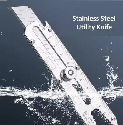 6 in 1 Stainless Steel Utility Knife