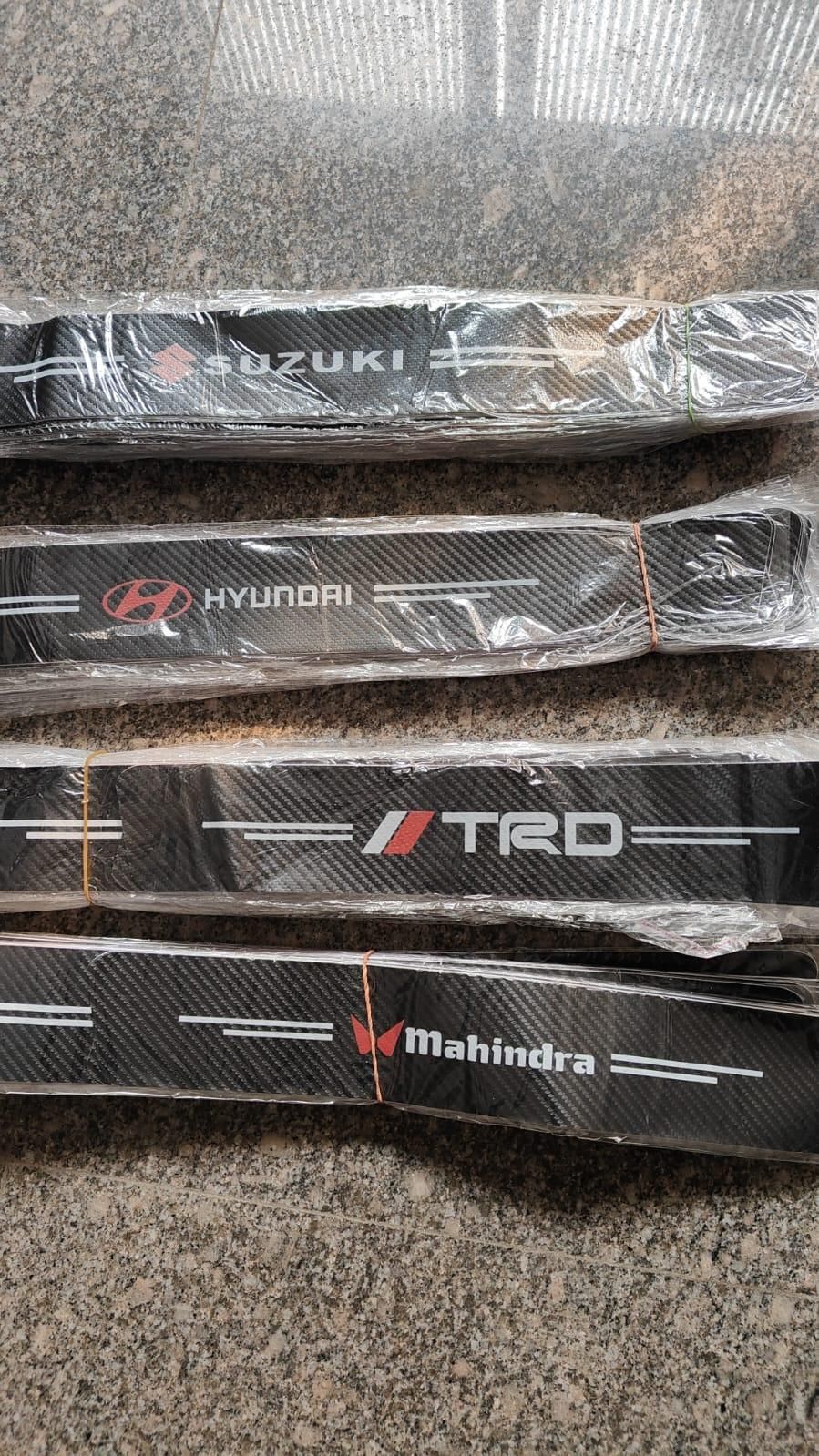 Carbon Fiber Door Sill Protector (Set of 2)