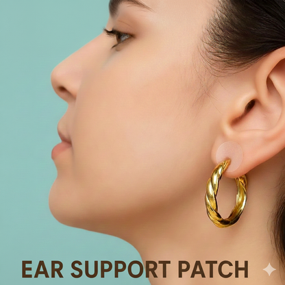 Invisible Earlobe Support Patches – 200 PCS (Buy 1 Get 1 FREE)